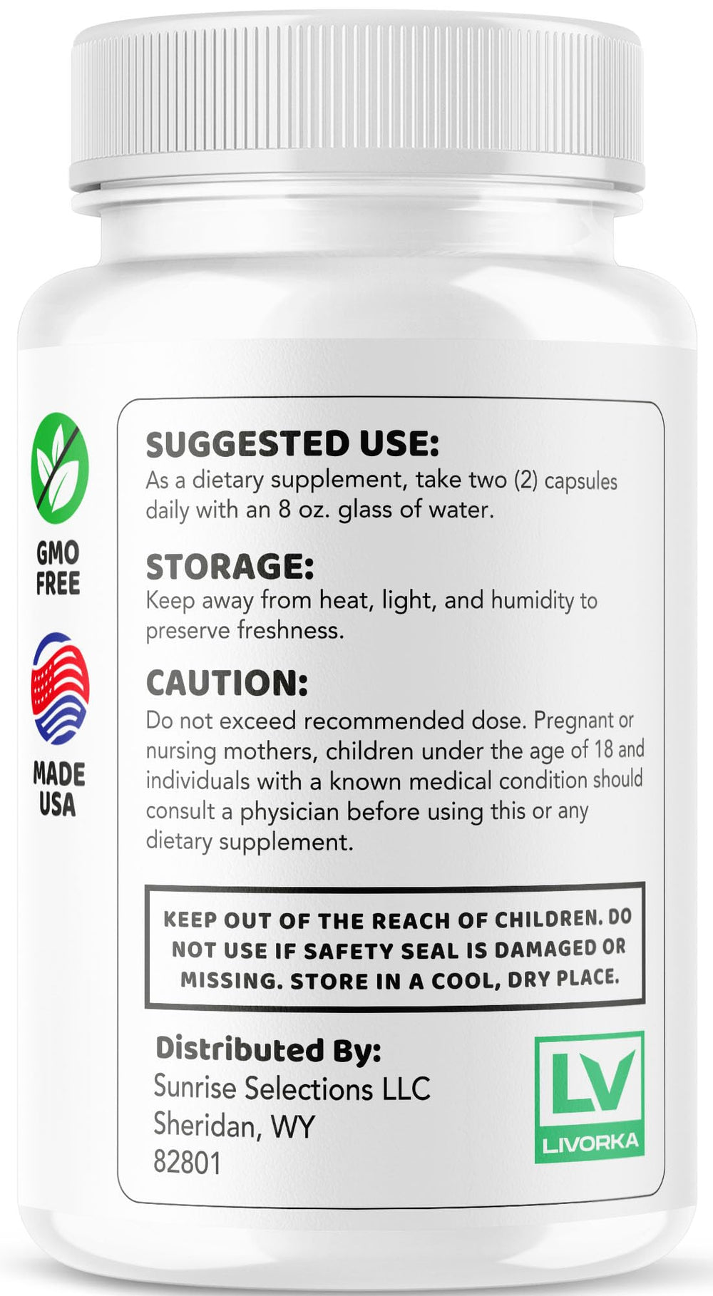 LIVORKA GlucoElixir Pro USA-made packaging and quality