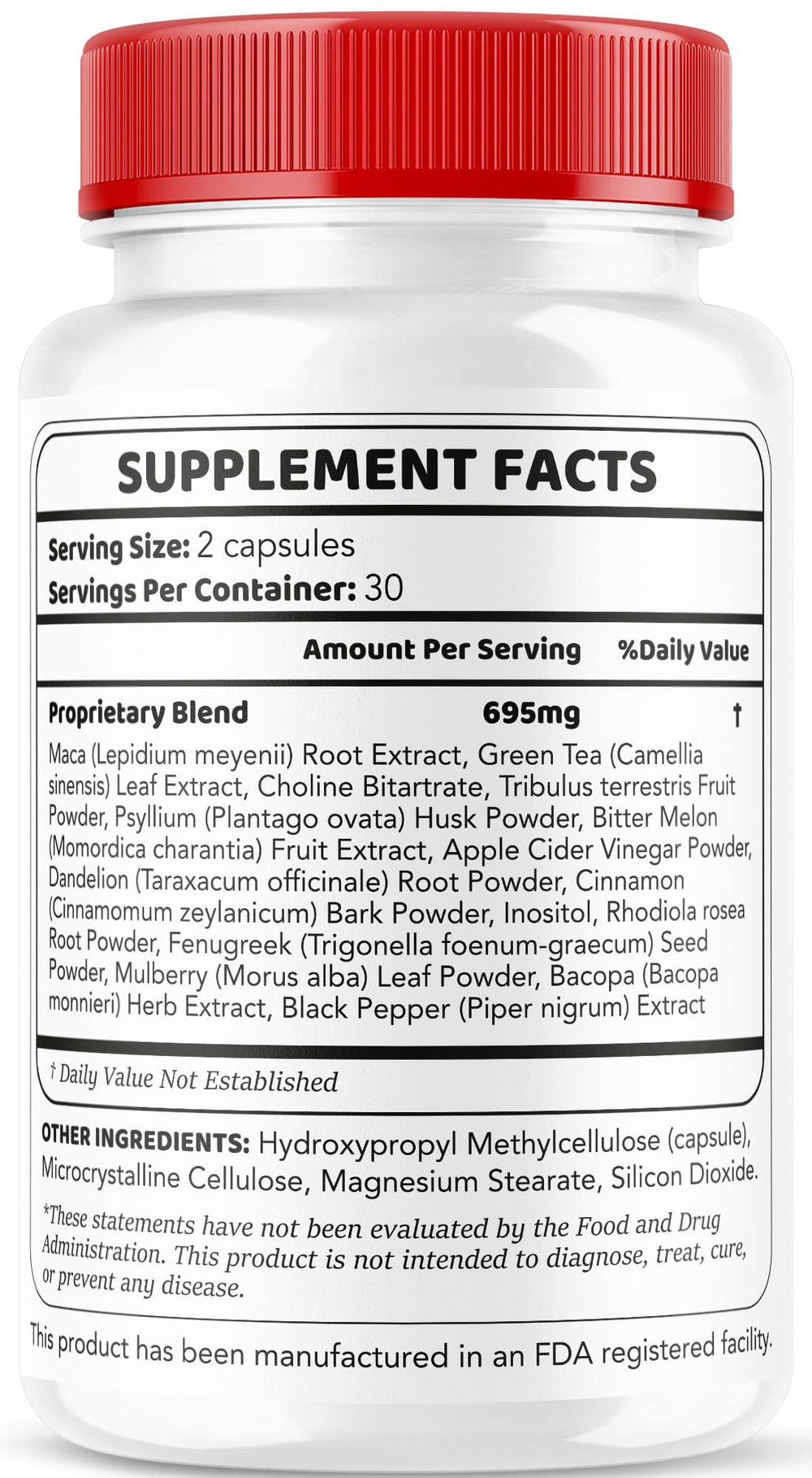 LIVORKA GlucoGuard bottle with glass setup for easy intake.
