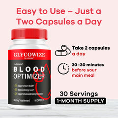 LIVORKA Glycowize capsules outside bottle ready for use.