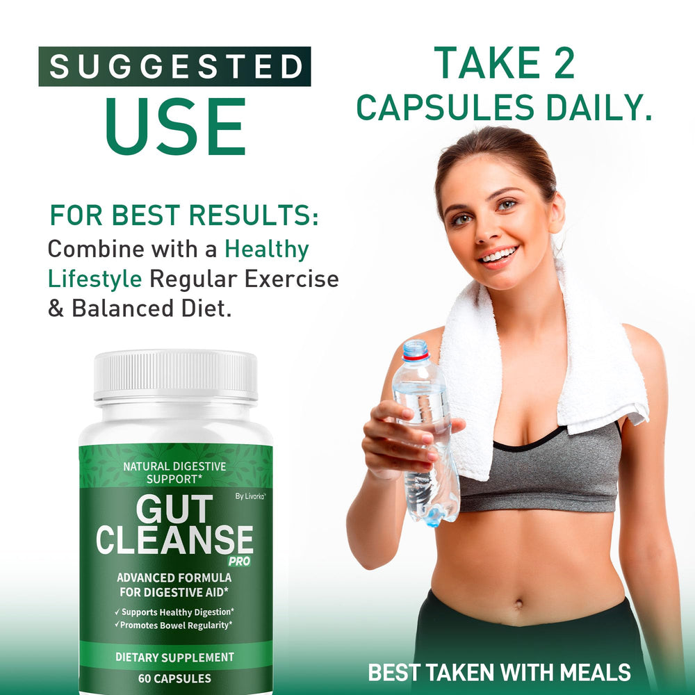 Side view of Gut Cleanse Pro packaging for easy storage.