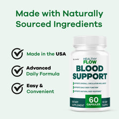 LIVORKA Healthy Flow bottle pour illustrating convenient daily dosage