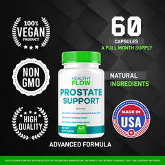 USA-made LIVORKA Healthy Flow Prostate Support with GMP-certified quality.
