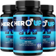 LIVORKA Hero Up capsules bottle for easy daily energy support.