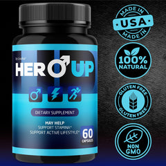 LIVORKA Hero Up GMP badge image conveys manufacturing safety and quality.