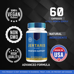 LIVORKA Jertaris capsules three-month supply package for ongoing daily use