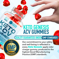 LIVORKA Keto Genesis ACV Gummies on table with water for daily use.