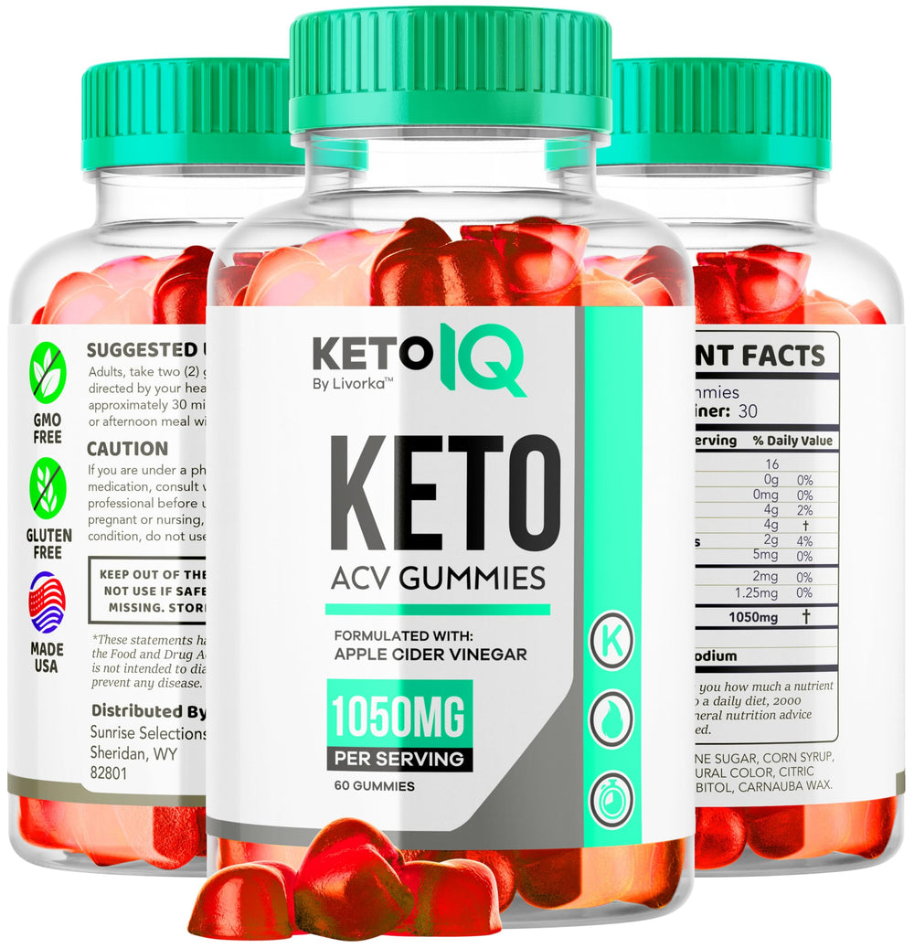 LIVORKA Keto IQ Gummies lifestyle shot highlights consistent daily use