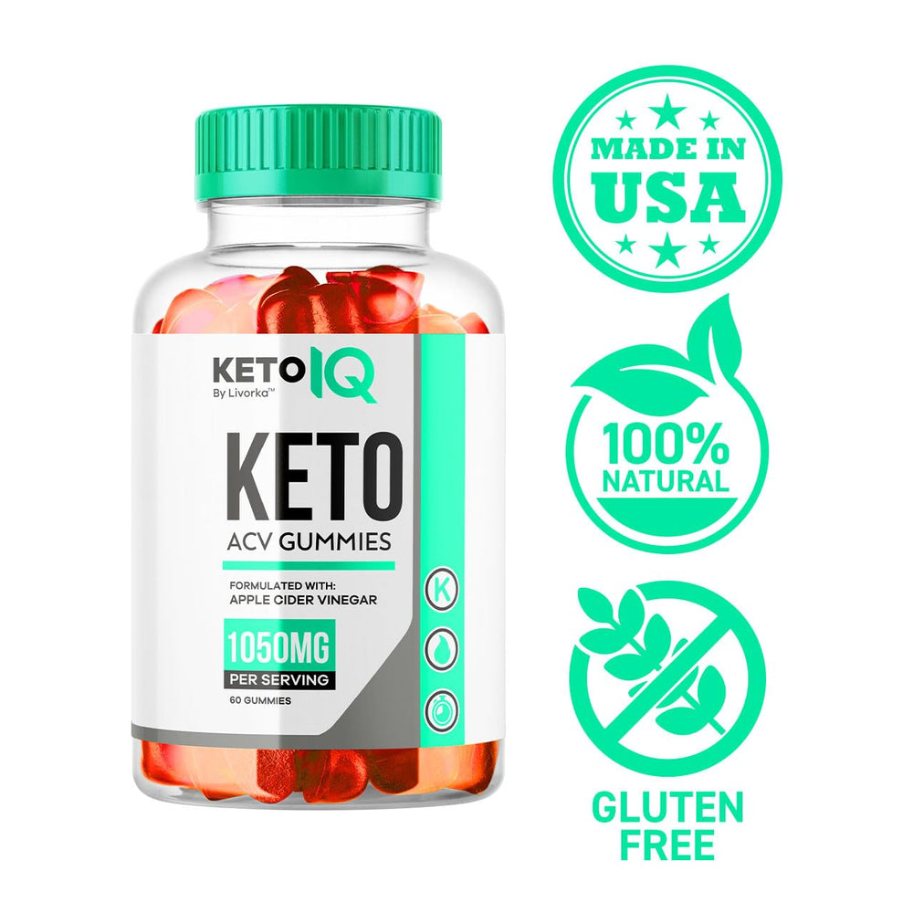 LIVORKA Keto IQ Gummies ingredient panel showcases premium wellness components