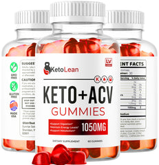 LIVORKA Keto Lean ACV Gummies product label info for keto-friendly format.