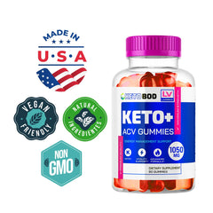 LIVORKA Keto Bod ACV Gummies serving on a spoon for a quick keto-friendly snack