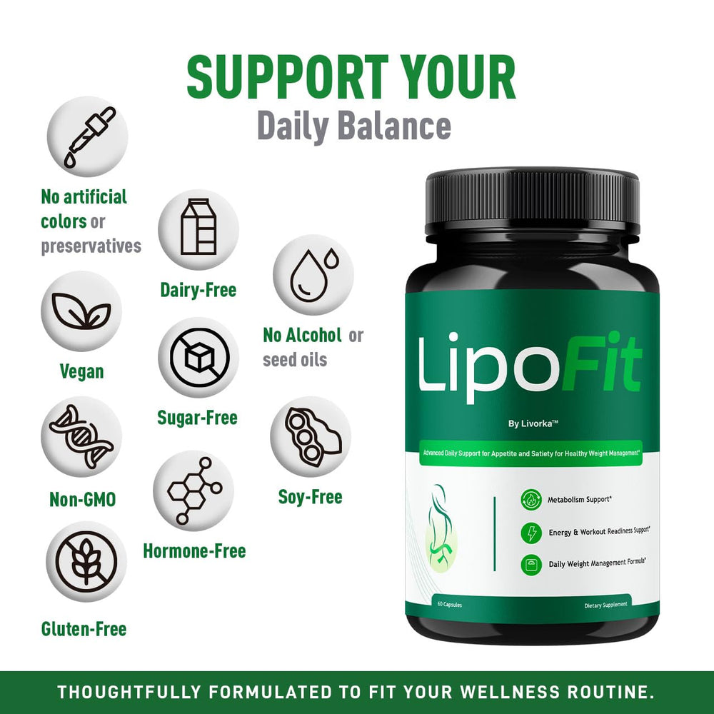 Dosage graphic showing two capsules per day for an easy routine.