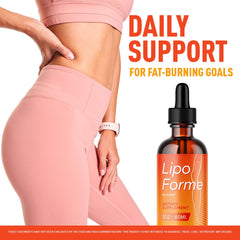 Livorka LipoForme Drops ingredients highlight plant-based formula with clean ingredients.