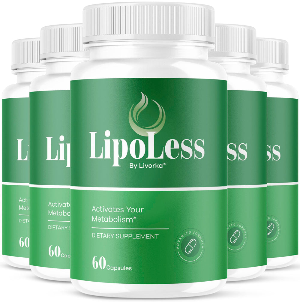 Livorka Lipoless capsules bottle front ready for your daily wellness routine.