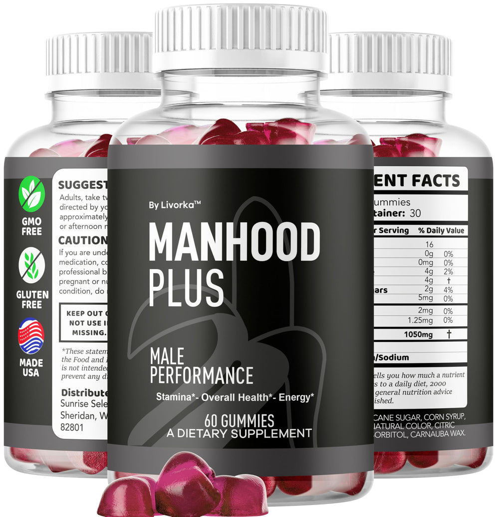 LIVORKA Manhood Plus consumer scene suggesting discreet, everyday wellness routine.