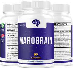 LIVORKA Marobrain healthy brain illustration concept for cognitive wellness.