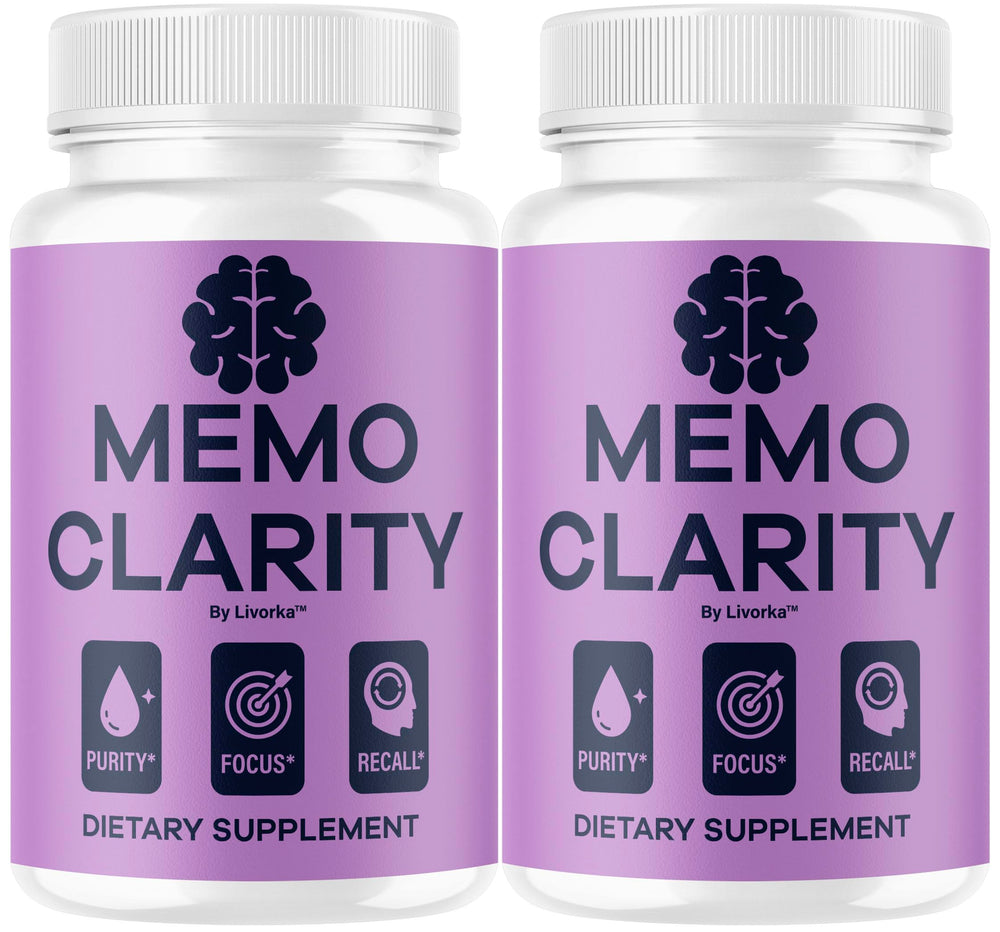 LIVORKA Memo Clarity bottle ready for daily focus routines