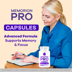 LIVORKA Memorion Pro label closeup highlights premium formulation details.
