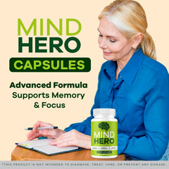 Close-up of LIVORKA Mind Hero capsules for easy daily use