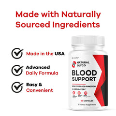 LIVORKA Natural Glyco capsules daily dosage image with two capsules.