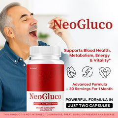 Two-pack box of LIVORKA NeoGluco highlighting convenient multi-pack option