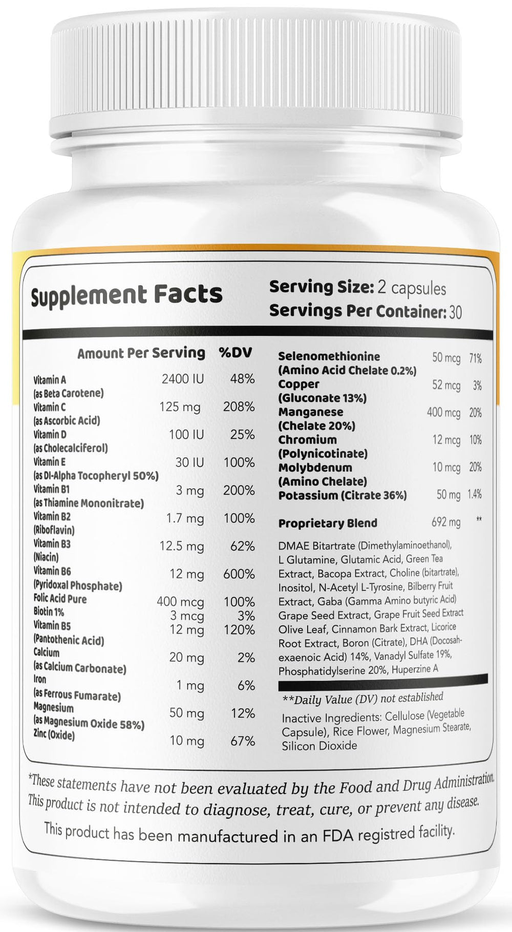 Assorted natural ingredients behind LIVORKA Nerve Calm—clean formulation