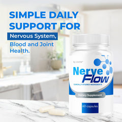 Livorka Nerve Flow on a desk scene reinforcing focus and wellness.