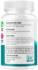 LIVORKA Nervital capsules produced in a GMP-certified USA facility
