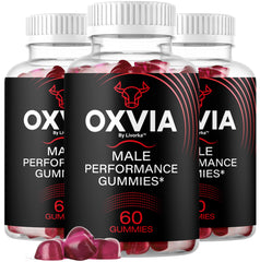 LIVORKA Oxvia gummies bottle front shows vibrant packaging for daily energy support.