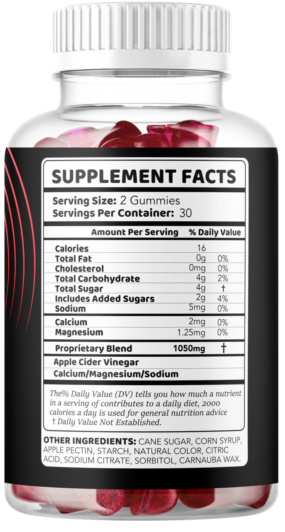 LIVORKA Oxvia gummies serving-size label helps plan daily routines.