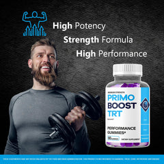 LIVORKA Primo Boost TRT Gummies natural ingredients showcase