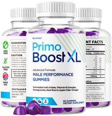 LIVORKA Primo Boost XL bottle with water suggests easy daily dose.