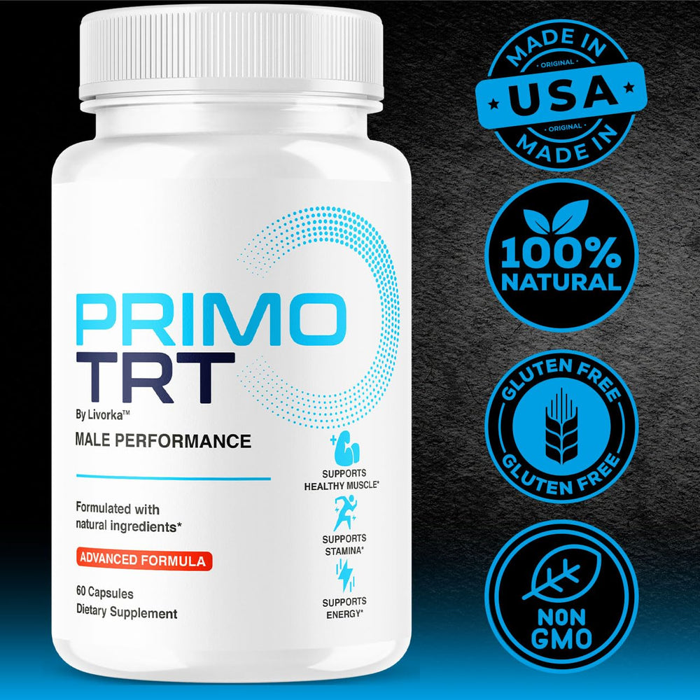 LIVORKA Primo TRT pills daily dose, supports overall wellness