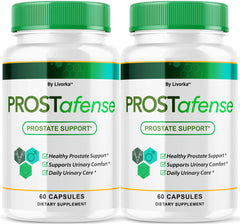 LIVORKA Prostafense bottle front for daily male wellness.