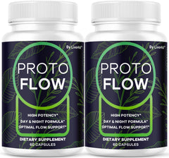 LIVORKA Proto Flow supplement bottle for daily male wellness.