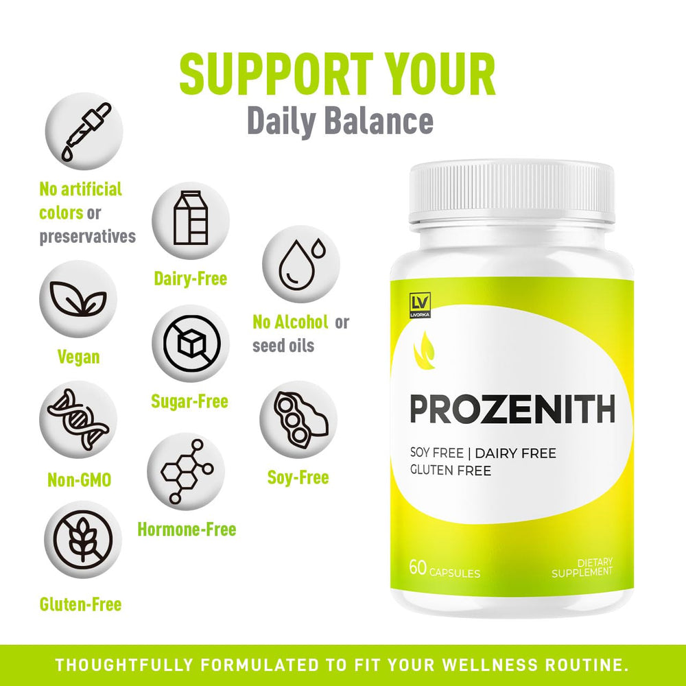 LIVORKA Prozenith Pro Capsules pack open reveals capsule count