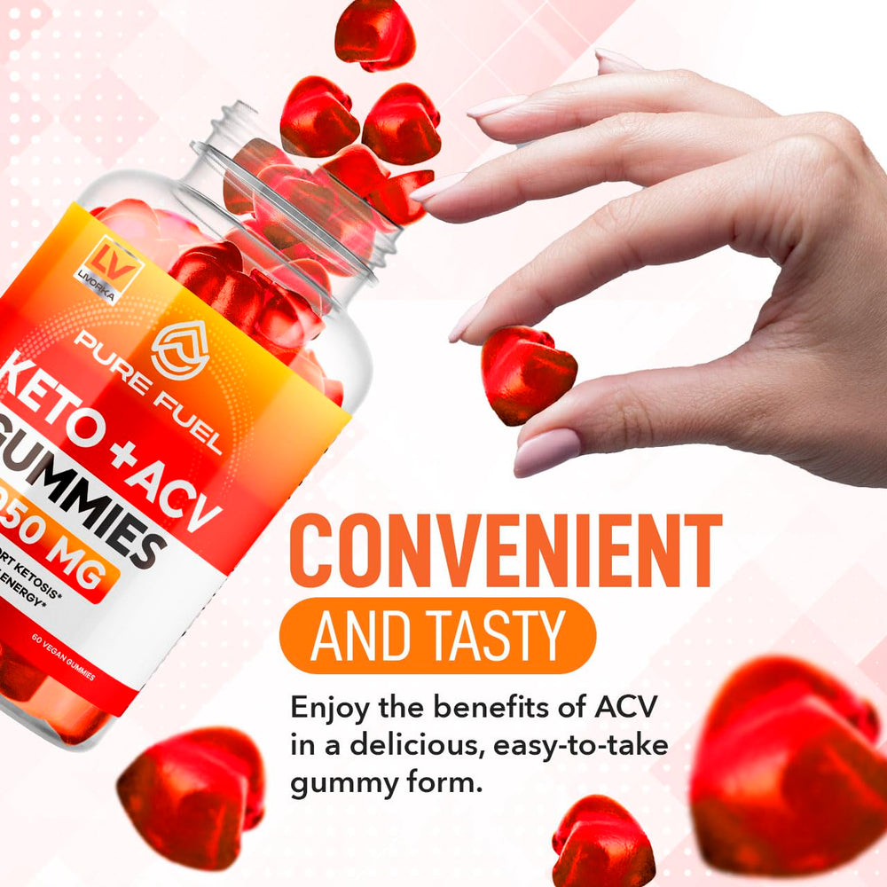 LIVORKA Pure Fuel ACV Gummies pack ready for travel