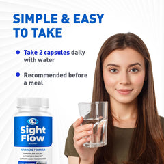 LIVORKA Sight Flow Eye Capsules label clearly shown for ingredient trust.
