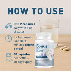 LIVORKA SonusZen bottle on dresser for easy routine integration.