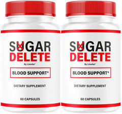 LIVORKA Sugar Delete bottle front view highlighting premium all-natural formula