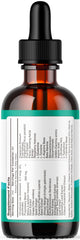 Customer review visuals with star ratings and quotes for Sugar Harmony Drops