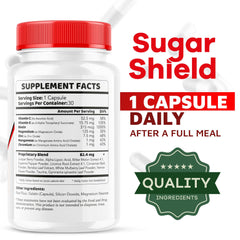 LIVORKA Sugar Shield capsules close-up showing pure, all-natural ingredients