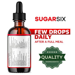 LIVORKA Sugar Six drops application demonstrates easy dosing