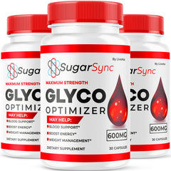 LIVORKA Sugar Sync Glyco Optimizer 3-pack packaging for daily wellness support
