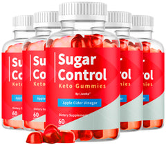 LIVORKA SugarControl Keto Gummies bottle on kitchen counter for daily wellness.