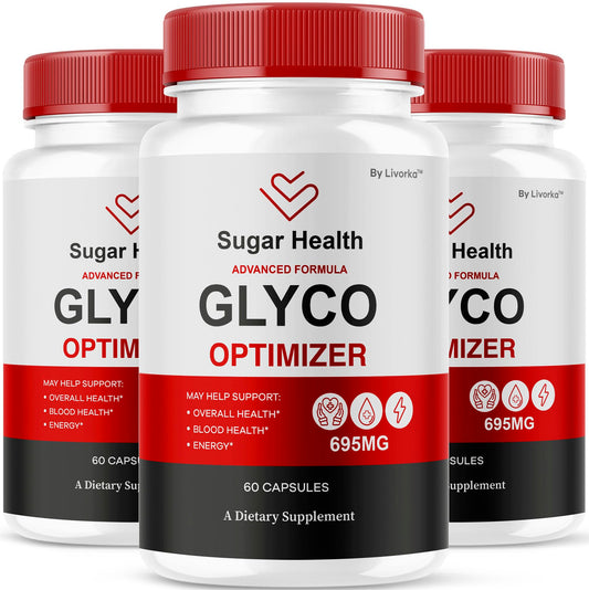 LIVORKA SugarHealth Glyco Optimizer bottle front view for daily glyco support