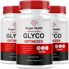 LIVORKA SugarHealth Glyco Optimizer bottle front view for daily glyco support