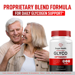 LIVORKA SugarHealth Glyco Optimizer label close up highlighting advanced formula