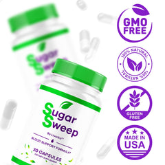 LIVORKA SugarSweep 3-month supply image shows long-term usage convenience.