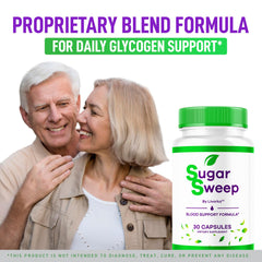 LIVORKA SugarSweep pills in hand illustrate on-the-go wellness support.