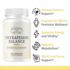 LIVORKA ThyraFemme Balance box front highlighting premium wellness packaging